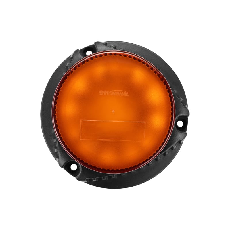 Gyrophare MU PRO-E – 15 LEDs – Orange – Fixation permanente