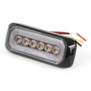 Feu à éclats HB6 - 6 LEDs - Avec halo de couleur