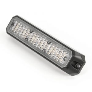 Feu à éclats MS6 DC - 6+6 LEDs - Boitier aluminium - Double couleur