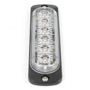 Feu à éclats ST6 - 6 LEDs - Ultra plat - Montage vertical
