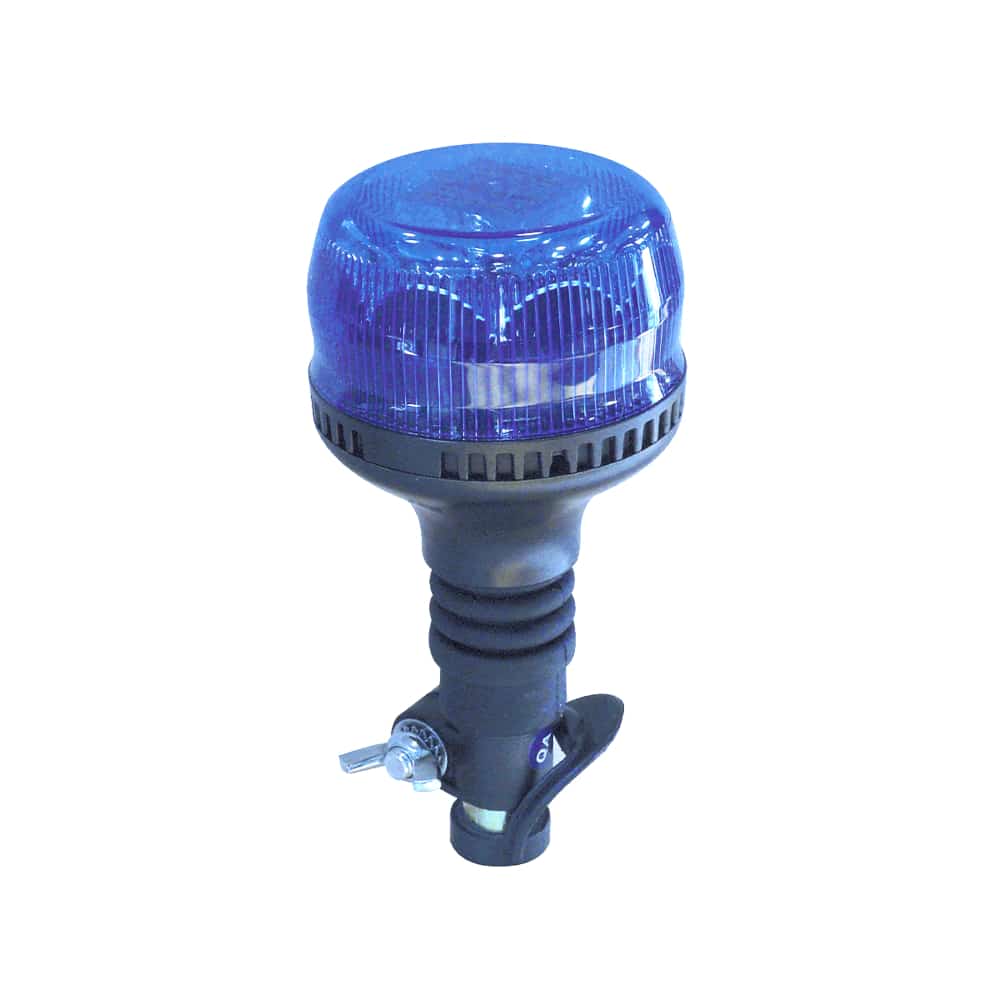 Gyrophare GYROLED – 8 LEDs – Bleu – Hampe