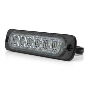 Feu à éclats ST6 Teinté - 6 LEDs  - Ultra plat - Montage horizontal