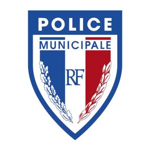 Format Sérigraphie Police Municipale - Ecusson Latéral (215 x 300 mm)