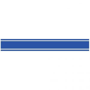 Format Sérigraphie Police Municipale - Bande Gitane (1050 x 145 mm)