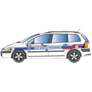 Kit sérigraphie Police Municipale Intercommunale - VL