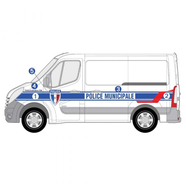Kit Sérigraphie Police Municipale - VU