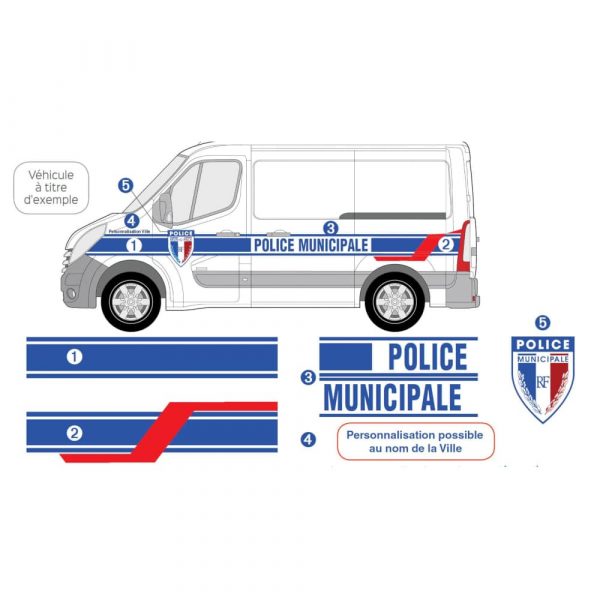 Kit Sérigraphie Police Municipale - VU – Image 4