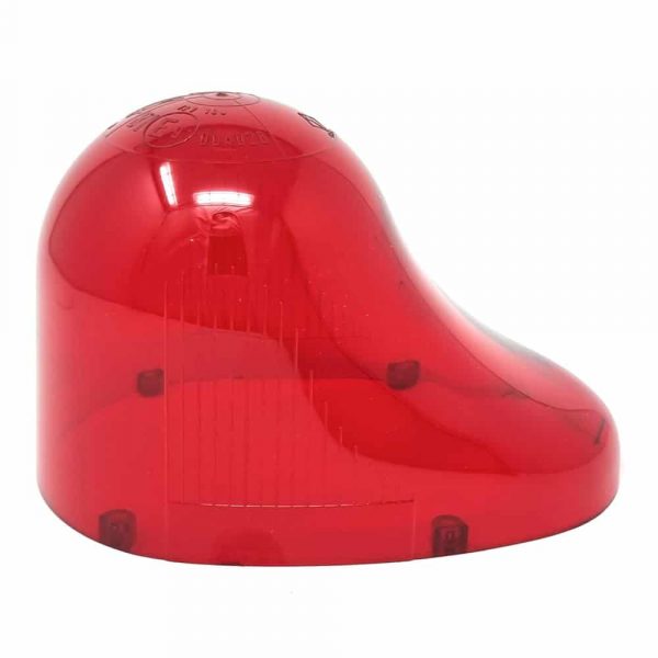 Cabochon pour Gyrophare GDO Halogène - Rouge