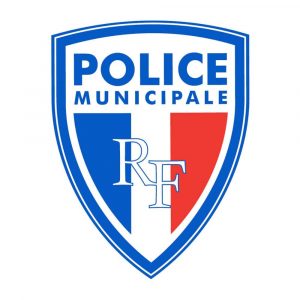 Format Sérigraphie Police Municipale - Ecusson Latéral (230 x 300 mm)