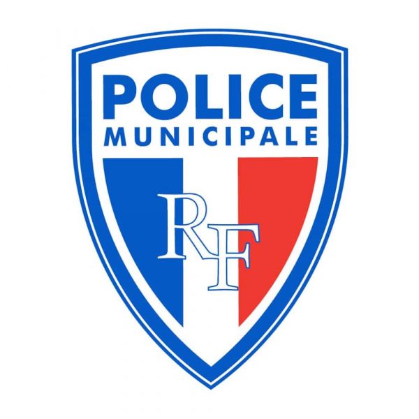 Format Sérigraphie Police Municipale - Ecusson Latéral (230 x 300 mm)