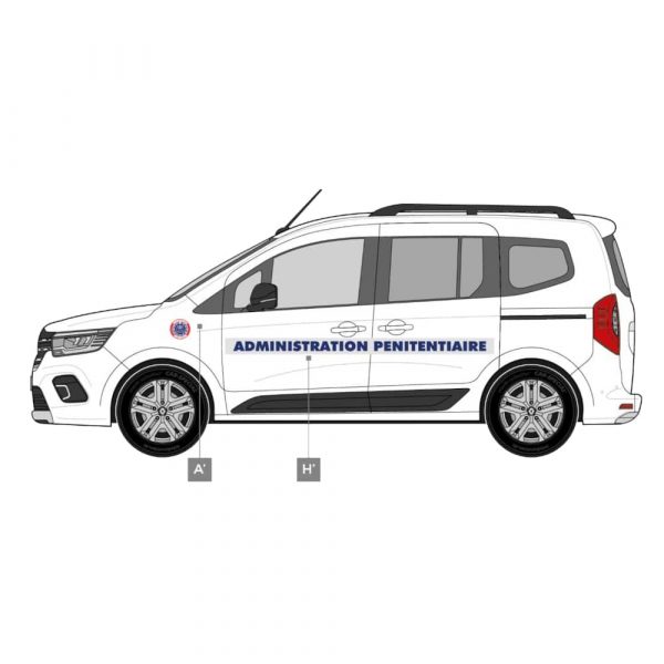 Kit Sérigraphie Administration Pénitentiaire - Magnétique - PU L1