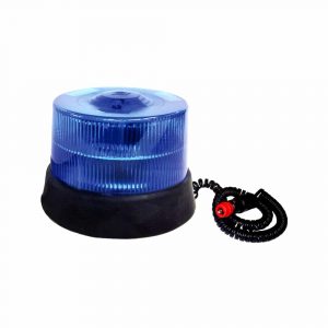 Gyrophare LM800 - 30 LEDs - Bleu - Fixation Magnétique