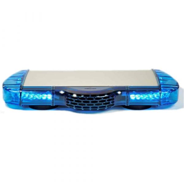 Mini rampe VEGA-S 53 cm - 39 LEDs - Bleu - Filaire