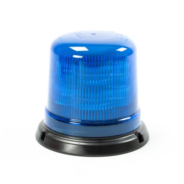Gyrophare B14 - 10 LEDs - Bleu - Fixation Permanente
