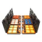 Mallette de 6 Balises Lumineuses Rechargeables