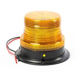 Gyrophare B12 - 6 LEDs - Orange - Fixation permanente