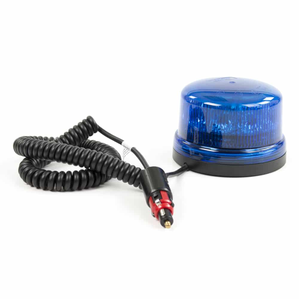Gyrophare LED Bleu Pour Voiture RC Police/Ambulance 1/10 - 4.8-6V, Télécommandé CH3, 17x13 Mm