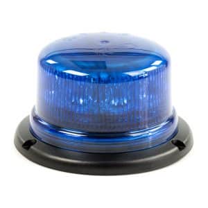 Gyrophare B16-REVO - 10 LEDs - Bleu - Fixation permanente