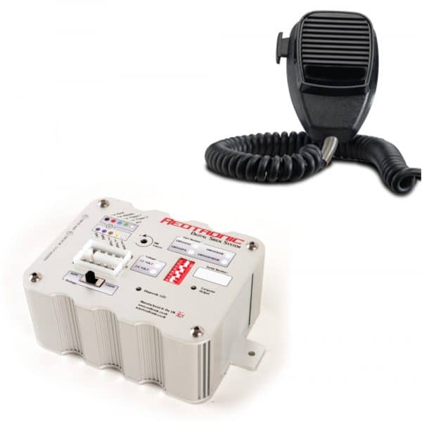 Module sirène EM500 100W + Microphone Public Address