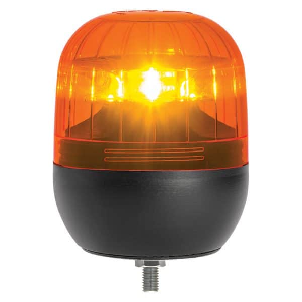Gyrophare EUROROT - 6 LEDs - Orange - Fixation permanente (sur tige)
