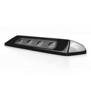 Eclairage de zone SL - 4 LEDs - 890 Lumens - Noir