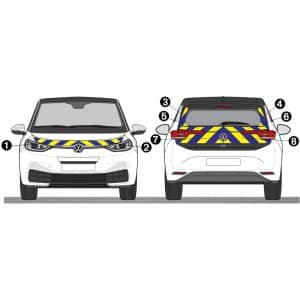 Kit J-B AVT+ARR PARTIEL - VW ID.3 (2020-)