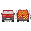 Kit Jaune-Rouge Total - CITROËN Berlingo Tôlé 2 Portes (2023)