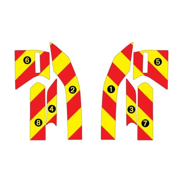 Kit Jaune-Rouge Partiel – TOYOTA RAV4 Hybride (2020) – Image 2