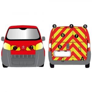 Kit J-R AVT+ARR TOTAL - CITROËN Nemo (2008-)