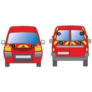 Kit J-R AVT+ARR PARTIEL - CITROËN Berlingo (2003-2007)