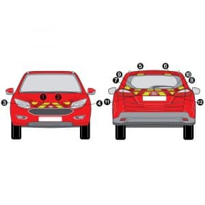 Kit J-R AVT+ARR PARTIEL - FORD Focus SW (2015-2018)