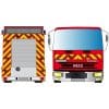 Kit Jaune-Rouge AVT+ARR TOTAL - IVECO EuroCargo (1992)