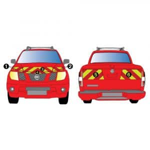 Kit J-R AVT+ARR PARTIEL - NISSAN Navara Pick-Up (2005-2016)