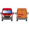 Kit J-R AVT+ARR TOTAL - OPEL Movano H2 Tôlé (2010-)