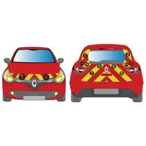 Kit J-R AVT+ARR TOTAL - RENAULT Clio 4 (2013-)