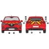 Kit Jaune-Rouge AVT+ARR PARTIEL - RENAULT Clio 5 (2019)