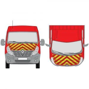 Kit Jaune-Rouge Avant Total - RENAULT Master (2014-2019)