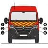 Kit Jaune-Rouge Avant Total - RENAULT Master (2019)