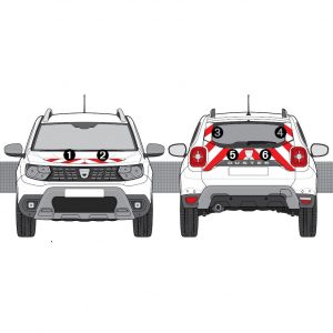 Kit R-B CL. A AVT+ARR - DACIA Duster (2018-2021)