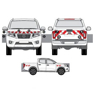 Kit R-B CL. A AVT+ARR+LAT - Nissan Navara (2015-)