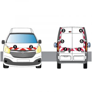 Kit R-B AVT+ARR - OPEL Vivaro H2 (2014-)