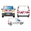 Kit Rouge-Blanc CL. A Standard - PEUGEOT Partner 2P Tôlé (2013-2015)