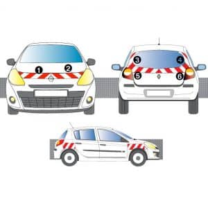 Kit R-B CL. A AVT+ARR+LAT - RENAULT Clio 3 Phase 2 (2009-2011)