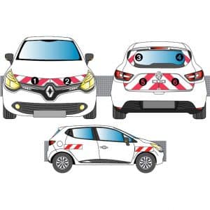 Kit R-B CL. A AVT+ARR+LAT - RENAULT Clio 4 (2012-)