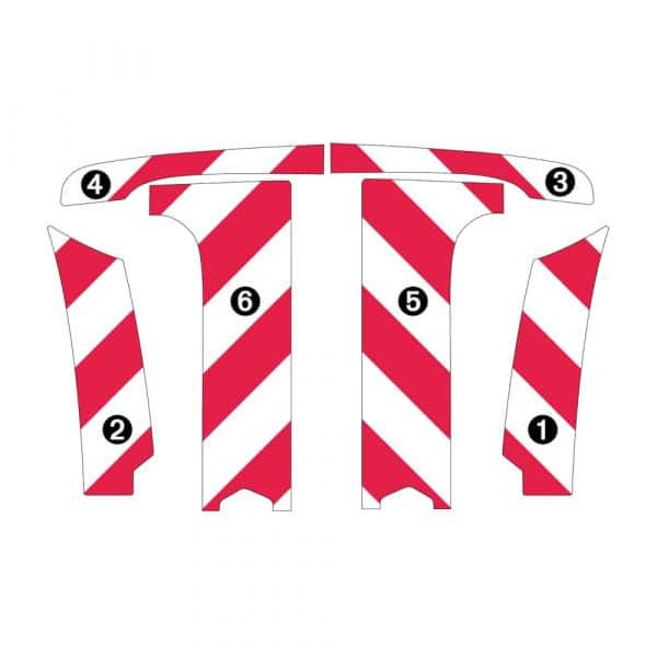 Kit Rouge-Blanc CL. A Standard - RENAULT Kangoo Hayon (2013-2020) – Image 3