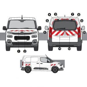 Kit R-B CL. B AVT+ARR+LAT - CITROËN Berlingo Hayon (2018-)