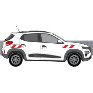 Alternative view of Kit Rouge-Blanc CL. B Standard - DACIA Spring (2021)