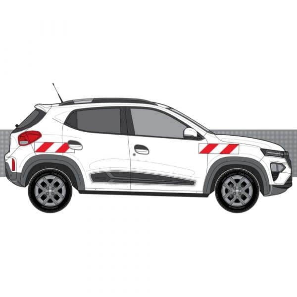 Kit Rouge-Blanc CL. B Standard - DACIA Spring (2021) – Image 2