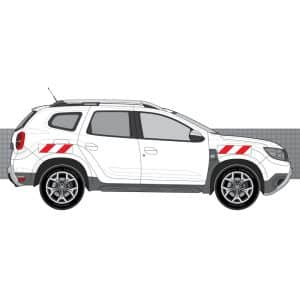Alternative view of Kit Rouge-Blanc CL. B Standard - DACIA Duster (2021)