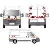 Kit Rouge-Blanc CL. B Standard - PEUGEOT Boxer H2 (2014-2023)